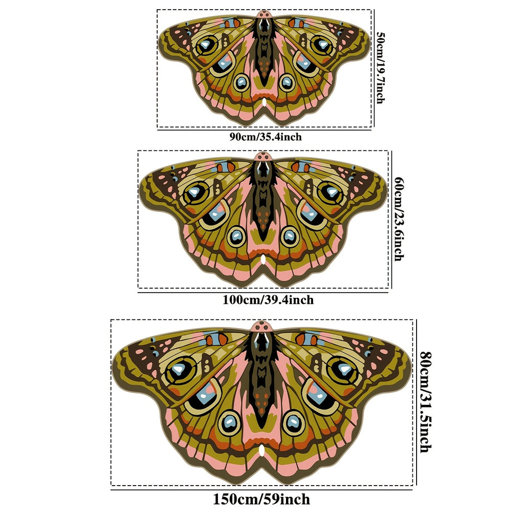 Butterfly Shaped Plush Rug Soft Carpet for Living Room Bedroom Bedside Creative Artistic Decor Modern Minimalist 2 Colors 3 Sizes