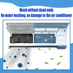 Air Conditioner Cleaning Spray No-Disassembly Formula - Universal AC Cleaner for Wall-Mounted & Floor-Standing Units, Removes Dust, Oil Stains & Scale from Heat Sinks, Powerful Decontamination, 1.69oz