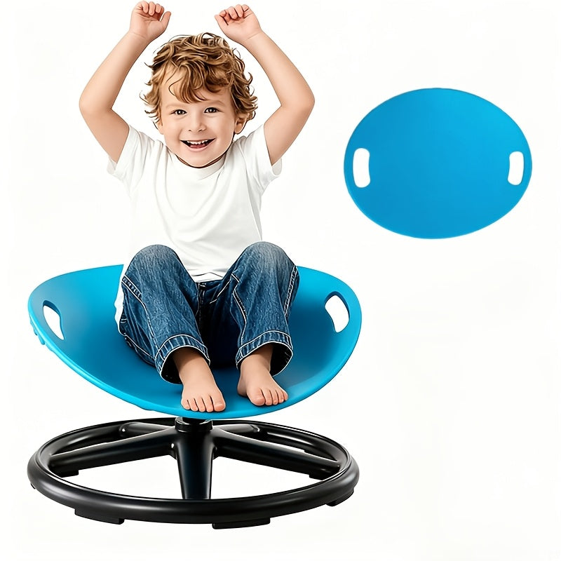 Sensory Spinning Chair for Kids with Anti-Slip Metal Base – Balance & Concentration Training Seat for Autism, Therapy & Home Use, Sensory Integration Exercise Chair for Training Centers, Gift Idea