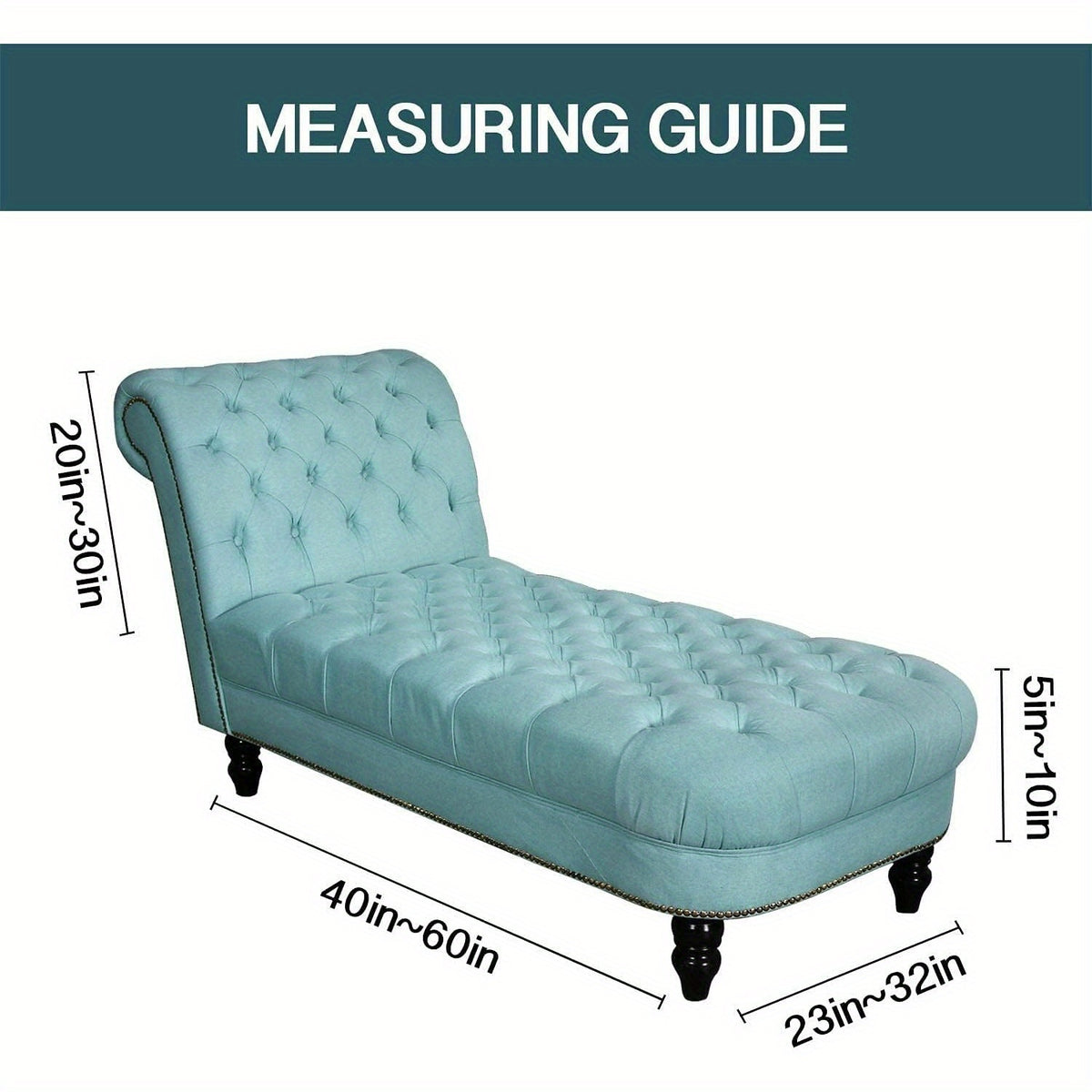 Chaise Lounge Cover Stretch Slipcover – Jacquard Lattice Fabric, Soft Machine Washable Chair Cover with No or Double Armrests for Living Room Bedroom, 11 Colors