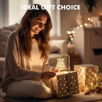 Flower Candle Warmer Lamp 2-Pack – Adjustable Height with Timer & Dimmer, Wax Melt Warmer for Scented Wax, Flameless Room Decor, Thoughtful Gift for Mom (Bulb Not Included)