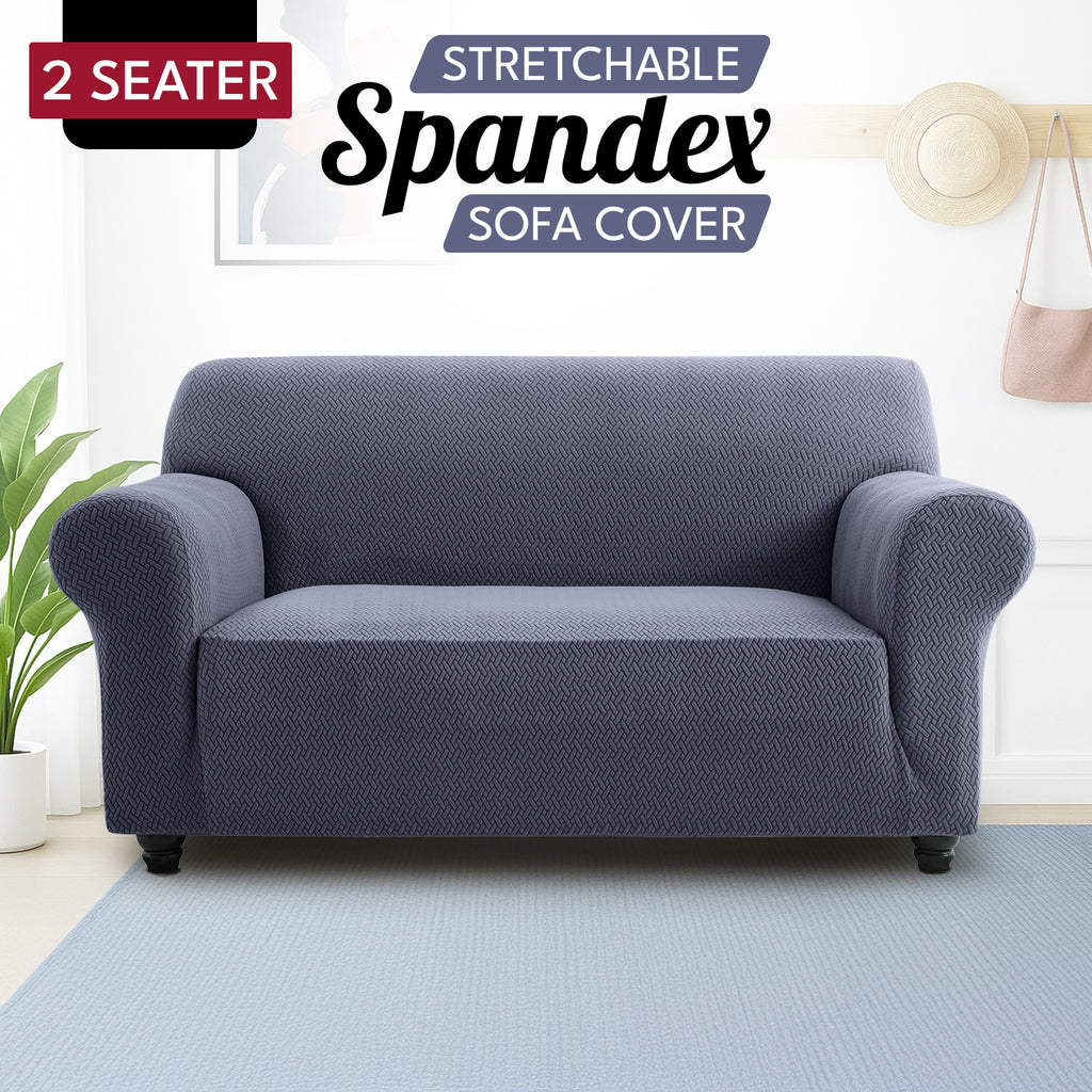 Spandex Stretch Sofa Cover Non-Slip Washable Couch Slipcover for 1 2 3 Seater Elastic Furniture Protector Pet & Kid Friendly Living Room Bedroom Home Decor