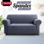 Spandex Stretch Sofa Cover Non-Slip Washable Couch Slipcover for 1 2 3 Seater Elastic Furniture Protector Pet & Kid Friendly Living Room Bedroom Home Decor