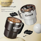 Double Wall Insulated Stainless Steel Coffee Mug with Lid – Reusable Travel Cup for Hot & Cold Drinks, Dishwasher Safe, Multiple Colors – Perfect Gift for Office, Camping & Holidays
