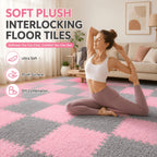 19-Piece Interlocking EVA Foam Floor Tiles – Soft, Washable, Non-Slip Puzzle Floor Mat for Bedroom, Living Room, Playroom & Pet Area (8 Colors)