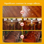 Beeswax Wood Restoration Cream 3pcs Professional Grade | Scratch Repair & Care Polish for Solid Wood Furniture Floors Countertops Doors Windows, Restores Shine Lasting Fragrance