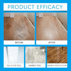 Floor Cleaning Effervescent Tablets 6 Pack – Deep Stain & Oil Remover for Tile, Kitchen, Bathroom & Living Room Floors, Easy-Dissolve Surfactant-Free Floor Care Tablets