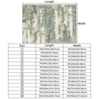 Modern Abstract Area Rug Low Pile Machine Washable Non-Slip for Living Room, Bedroom & Dining – Sage Green, Blue & Dark Grey, 4 Oversized Options