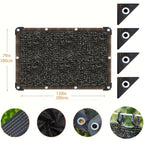 Rectangle Shade Sail Anti-UV Sun Shade Cloth – Wind Blocker Canopy for Patio, Pergola, Backyard, Lawn & Swimming Pool | 3 Sizes Available
