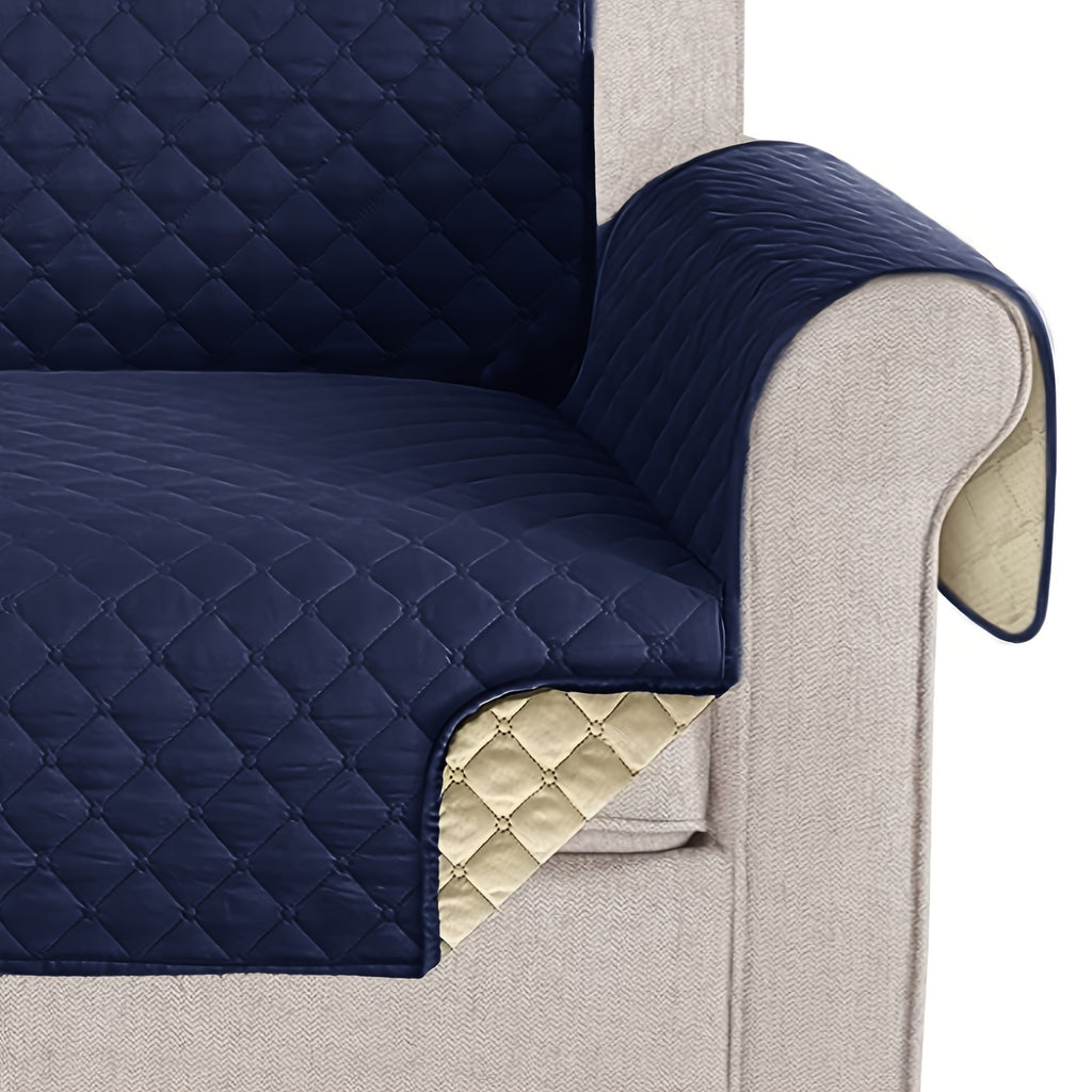 Sofa Cover All Season Stretch Couch Slipcover - Machine Washable, Pet & Dog Friendly, Fits 2/3/4 Seater, Drawstring, Anti-Slip Polyester Furniture Protector for Living Room