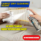 No-Water Fabric & Upholstery Stain Remover 150ml – Safe Dry Cleaner for Sofas, Mattresses, Carpets, Clothing & Curtains, Powerfully Breaks Down Stains, No Rinse Needed, Easy to Use