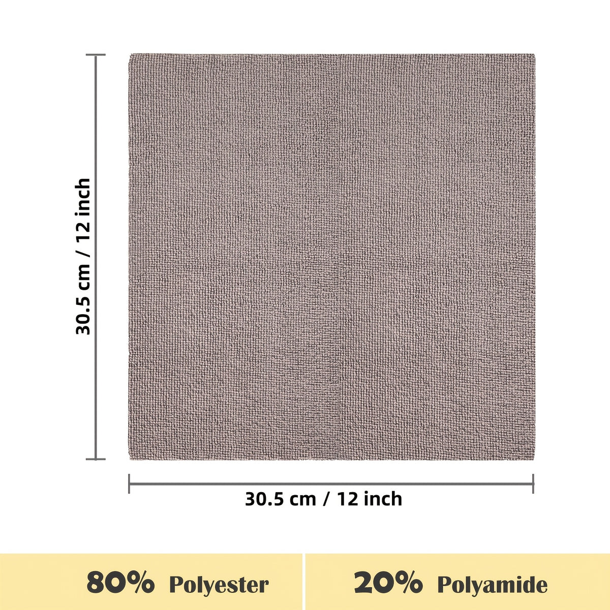 Microfiber Cleaning Cloths 100 Pack, Washable Reusable Tear-Away Towel Roll, 12x12 Absorbent Rags for Kitchen Bathroom Car House Dishcloths