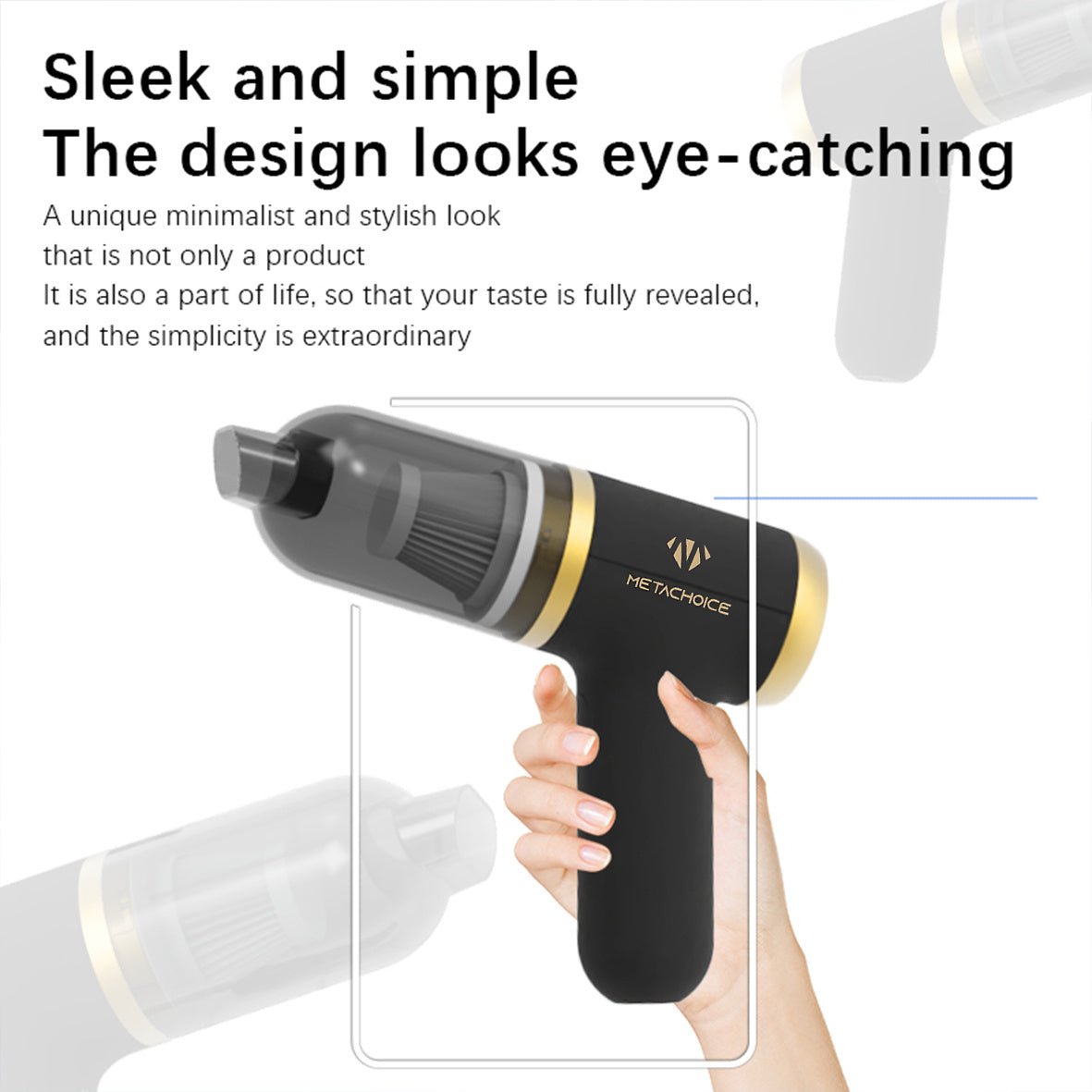 Cordless Handheld Vacuum Cleaner 12KPa High Suction – Blow & Suction Dual Mode, Ultra-Lightweight 12.2oz, 2x2000mAh Battery, Type-C Charging, Mini Portable Vacuum for Car Home Office Pet Hair