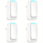 Plug-In Ionic Air Purifier Filterless Silent Odor Neutralizer for Home Pet Smoke Cooking Office Gym 24/7 Zero Maintenance 2 4 6pcs