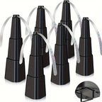 Fly Repellent Fan for Tables 6-Pack – Holographic Blade Food Fan to Keep Flies Away, Battery Powered, Indoor Outdoor, Party BBQ Picnic Home Travel