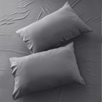 Brushed Microfiber Bed Sheet Set 6 Piece with Embroidered Pillowcases - Hotel Luxury Deep Pocket 16 Inch, Soft Breathable All Season, 24 Colors, Twin Twin XL Full Queen King Cal King