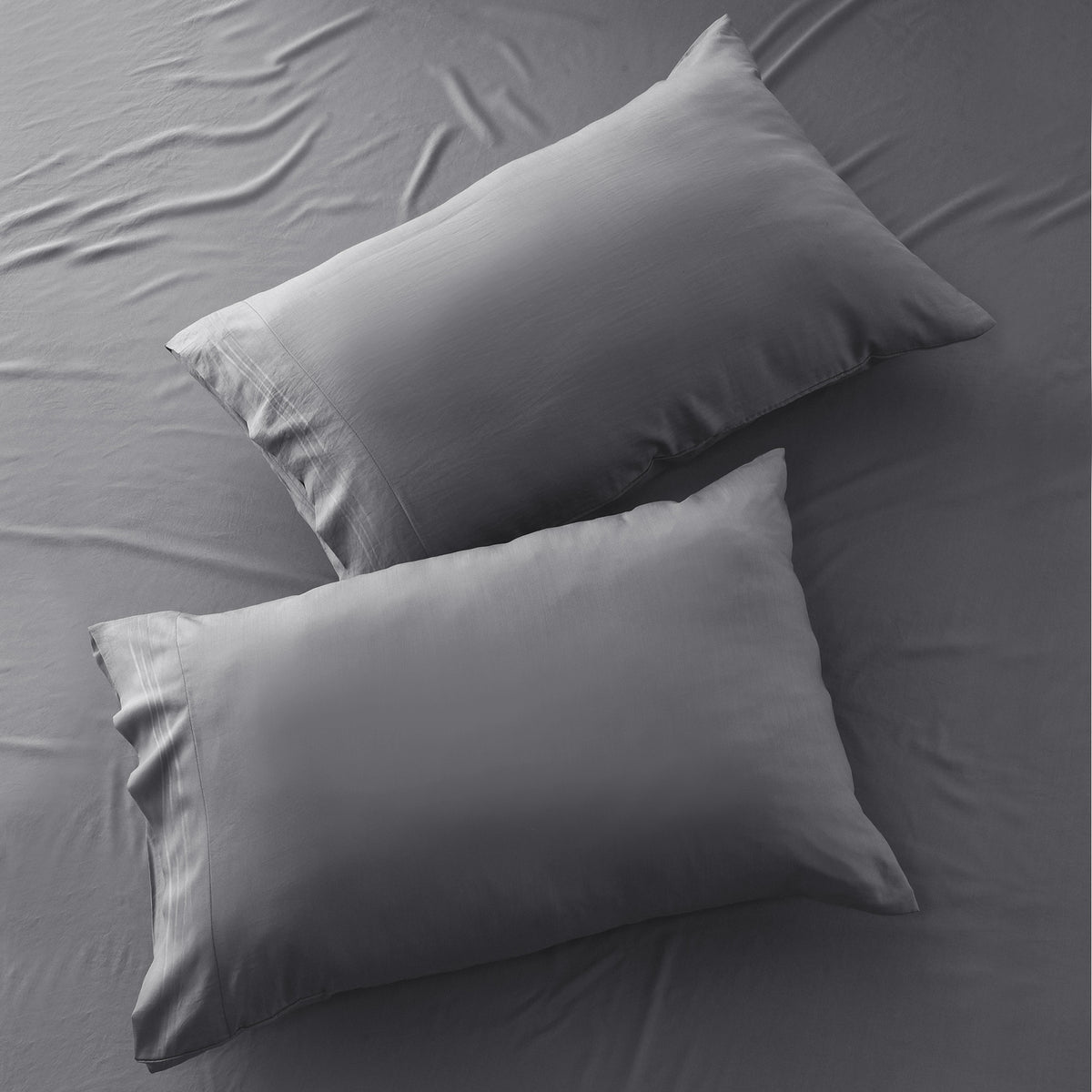 Brushed Microfiber Bed Sheet Set 6 Piece with Embroidered Pillowcases - Hotel Luxury Deep Pocket 16 Inch, Soft Breathable All Season, 24 Colors, Twin Twin XL Full Queen King Cal King
