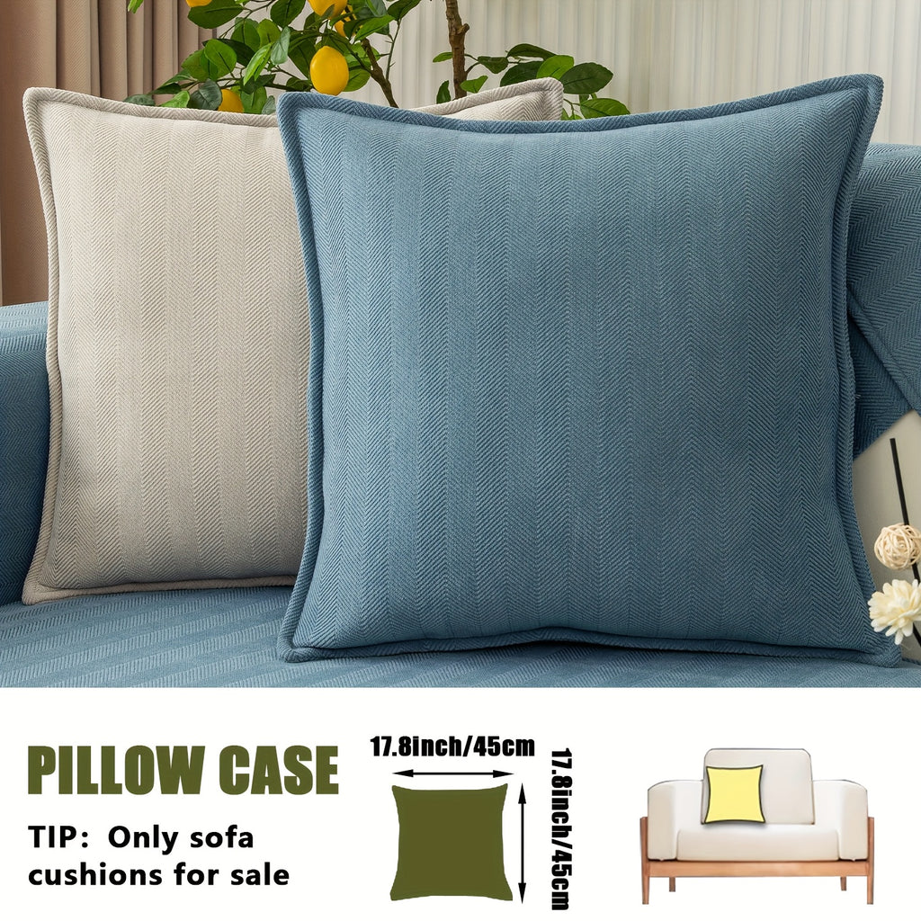 Chenille Ribbed Sofa Cover – Pet-Friendly Non-Slip Stretch Slipcover, Machine Washable Sofa Protector for 2, 3 & 4-Seater and Sectional Sofas, Modern Living Room Couch Cover