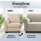 Elastic Stretch Sofa Cover Spandex – Non-Slip Couch Slipcover, Pet-Friendly, Machine Washable, All-Season, 7 Colors, 1/2/3 Seater, Living Room Bedroom Office Home Decor