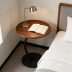 Metal Frame Side Table – 1 or 2 Tier | Indoor & Outdoor Bedside Table | Lightweight & Space-Saving | Living Room, Balcony, Office
