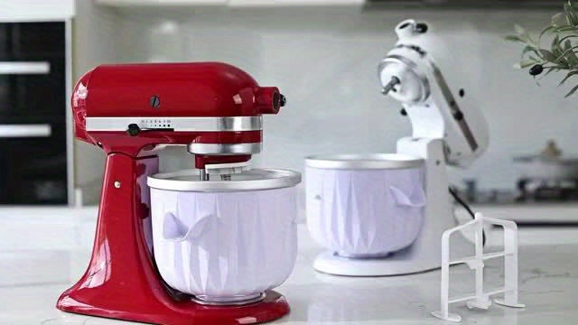 Ice Cream Maker Attachment for KitchenAid Stand Mixer | 2-Quart Frozen Yogurt, Ice Cream, Sorbet & Gelato Maker | Compatible with KitchenAid 4.5 Qt & Larger