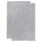 Chenille Bathroom Rug Extra Soft Absorbent Bath Mats for Bathroom Floor – Non-Slip, Water Absorbent, Machine Washable Bath Mat
