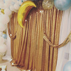 Sequin Backdrop Curtains – Glitter Party & Wedding Background Panels, 2ft×8ft per Panel, 4/6/8 Panel Sets, 29 Colors for Birthday, Stage, Bridal & Event Decor