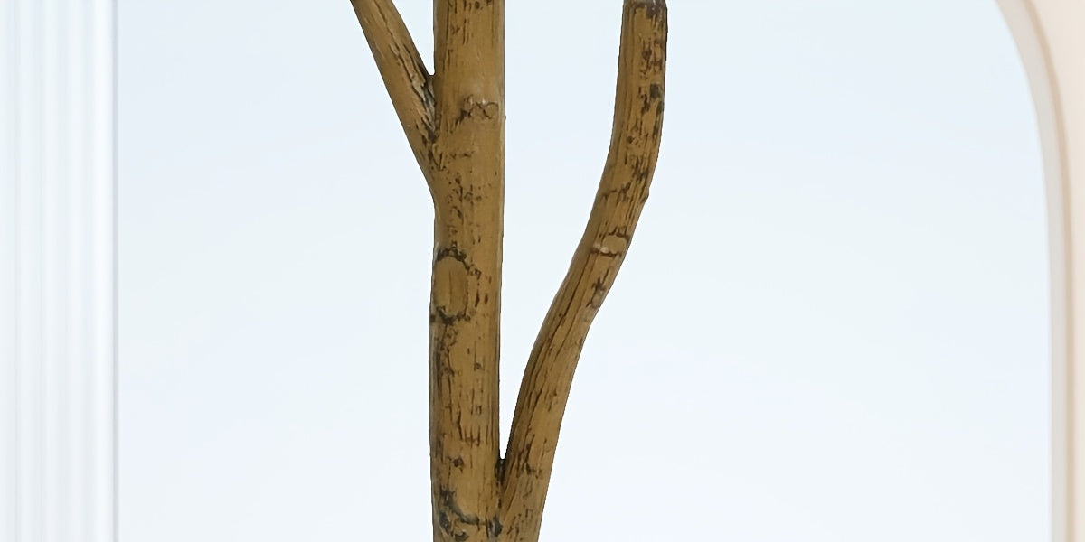 Artificial Olive Tree with Basket, Planter & Moss 5ft 6ft 7ft – Tall Indoor Fake Olive Plant with Realistic Wood Trunk, Lifelike Branches & Fruits for Office, Living Room & Spring Summer Home Decor