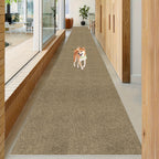 Non-Slip Runner Rug Washable & Cuttable – Low-Profile Hallway Rug for Kitchen, Living Room, Bedroom, Balcony & Poolside – Multiple Sizes 60x180 to 60x600cm