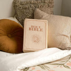 Bible Verse Scripture Throw Pillow with Openable Book Design – 1 Corinthians 13 Inspirational Christian Cushion for Home Decor, Soft Religious Gift for Friends & Family, Multiple Colors