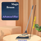 Broom for Hard Floors – Stainless Steel Handle Floor Broom for Pet Hair, Debris & Indoor Sweeping | Home & Office Use
