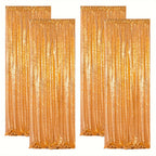 Sequin Backdrop Curtains – Glitter Party & Wedding Background Panels, 2ft×8ft per Panel, 4/6/8 Panel Sets, 29 Colors for Birthday, Stage, Bridal & Event Decor