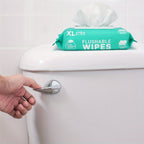 Flushable Wet Wipes for Adults Bulk Pack 480 or 720 Wipes Septic Safe Quick-Dispersing Plant-Based Fibers No Alcohol Toilet Wipes for Personal & Household Cleaning Standard Plumbing Compatible