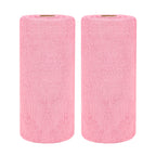 Microfiber Cleaning Cloths 100 Pack, Washable Reusable Tear-Away Towel Roll, 12x12 Absorbent Rags for Kitchen Bathroom Car House Dishcloths