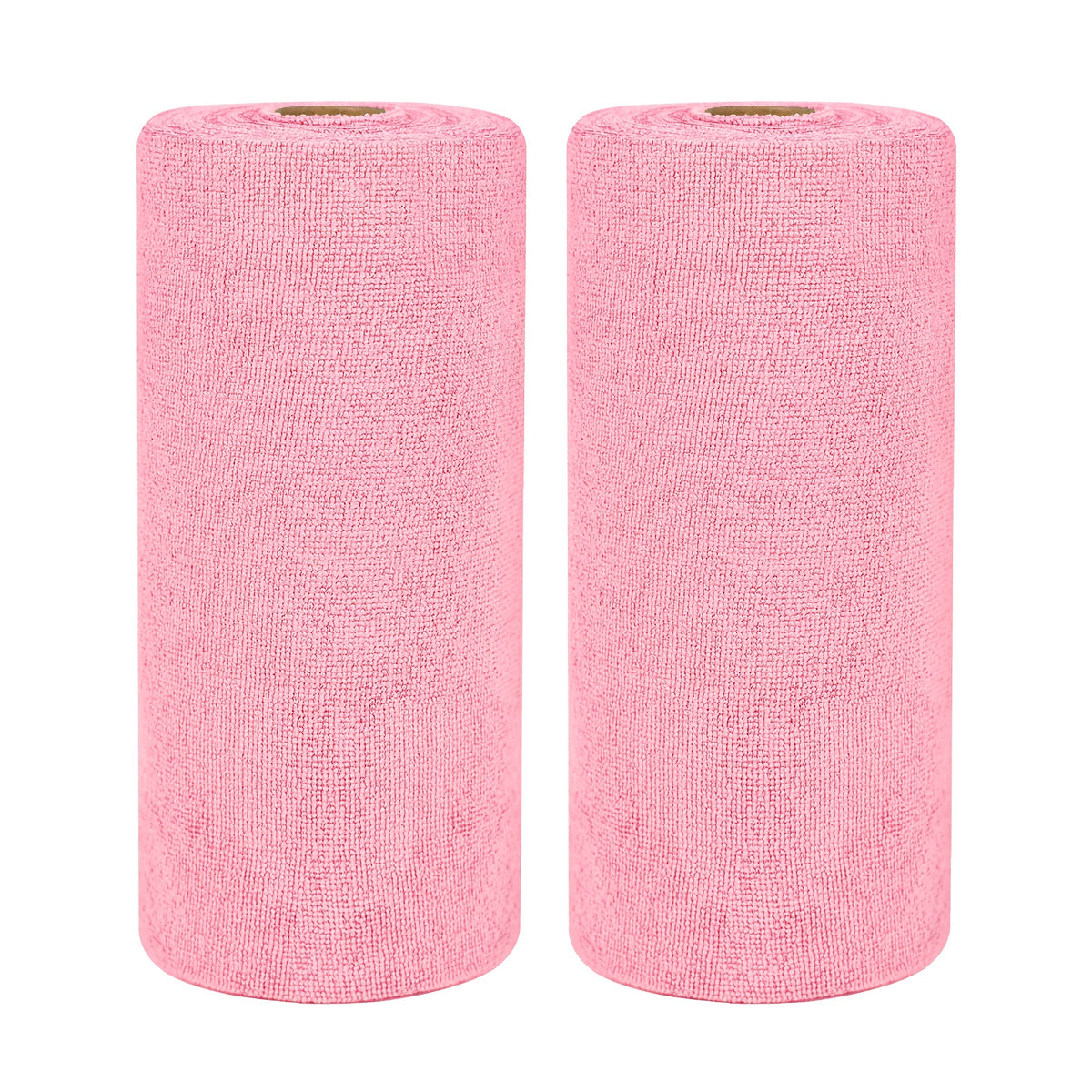 Microfiber Cleaning Cloths 100 Pack, Washable Reusable Tear-Away Towel Roll, 12x12 Absorbent Rags for Kitchen Bathroom Car House Dishcloths