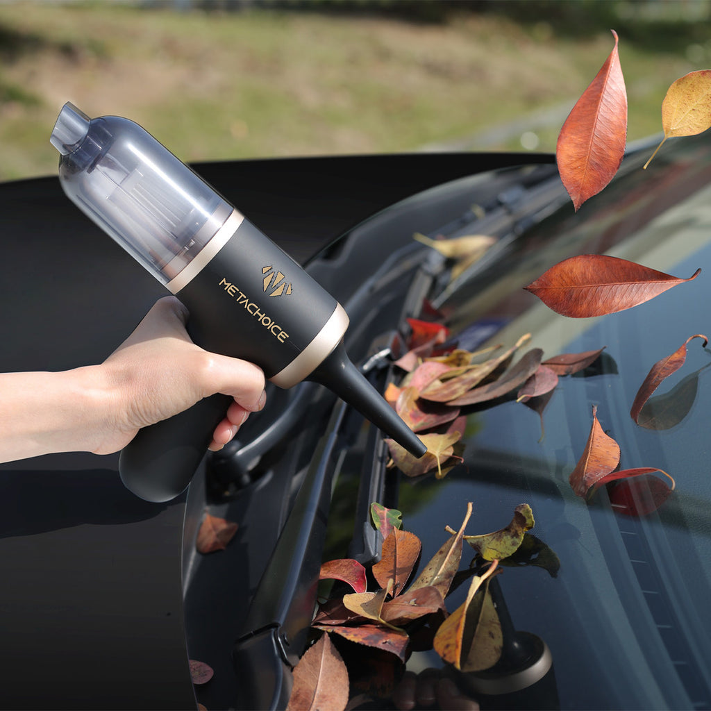 Cordless Handheld Vacuum Cleaner 12KPa High Suction – Blow & Suction Dual Mode, Ultra-Lightweight 12.2oz, 2x2000mAh Battery, Type-C Charging, Mini Portable Vacuum for Car Home Office Pet Hair