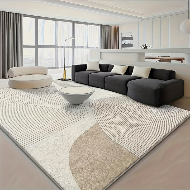 Velvet 850G Floral Area Rug – Washable Soft Retro Modern Carpet for Living Room & Dining Room, Vibrant Patterns, 5 Sizes