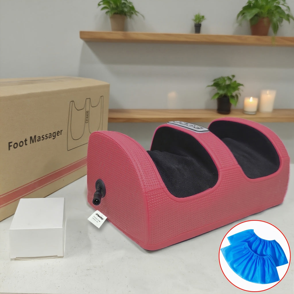 Foot Massager with Heat & Deep Kneading Compression for Legs, Feet & Arms – Electric Shiatsu Foot Massager for Home or Office Relief, Ideal Gift for Birthday, Christmas, Valentine's Day & Holidays