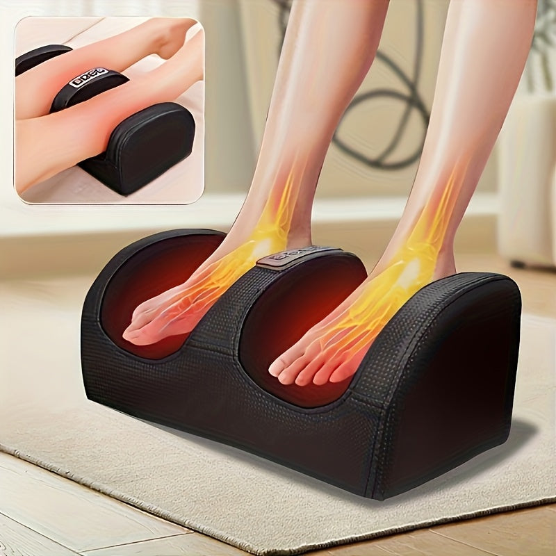 Foot Massager with Heat & Deep Kneading Compression for Legs, Feet & Arms – Electric Shiatsu Foot Massager for Home or Office Relief, Ideal Gift for Birthday, Christmas, Valentine's Day & Holidays