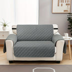 Elastic Strap Sofa Slipcover – Washable Couch Cover for Recliner Armchair Loveseat 1 2 3 4 Seater, Pet Dog Cat Proof Furniture Protector for Living Room