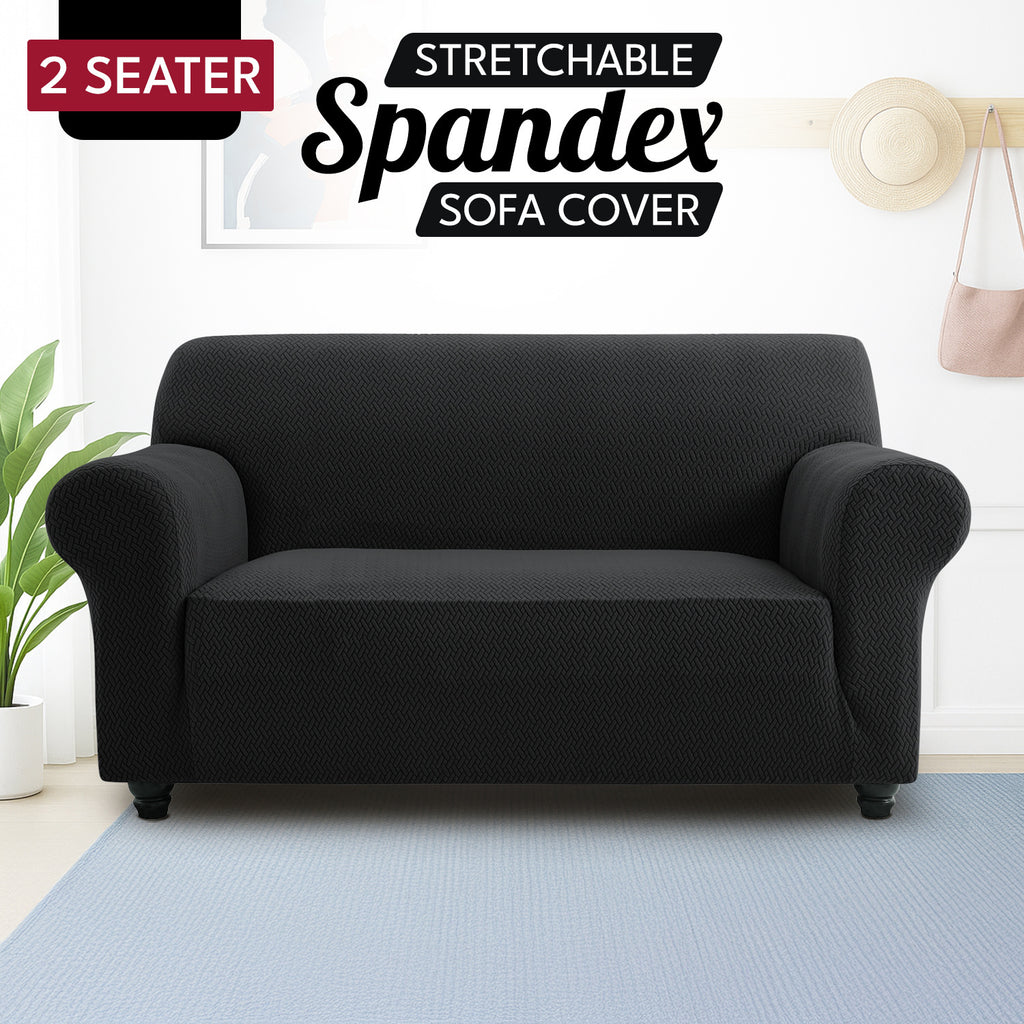 Spandex Stretch Sofa Cover Non-Slip Washable Couch Slipcover for 1 2 3 Seater Elastic Furniture Protector Pet & Kid Friendly Living Room Bedroom Home Decor