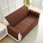 Stretch Sofa Slipcover Non-Slip Elastic All Season Dust Proof Cat Scratch Protector - Durable Couch Cover Living Room 1 2 3 Seater 4 Colors