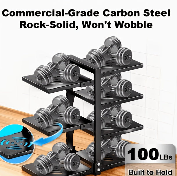 Kitchen Pot Rack Organizer – Multilayer Adjustable Metal Pan Holder, Cutting Board Storage, Detachable Shelves, Space-Saving Countertop Rack for Pots, Pans & Lids