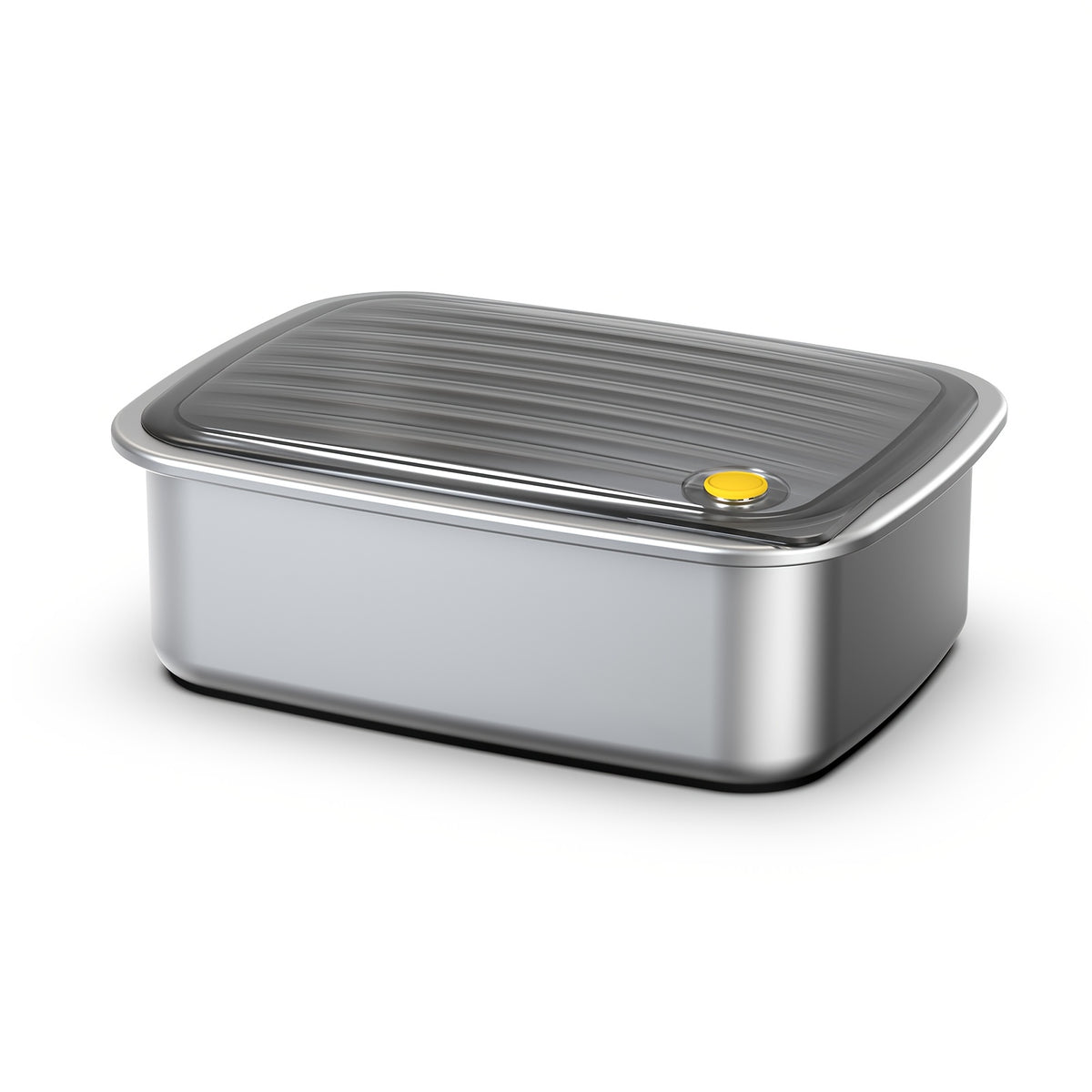 Cordless Electric Heating Lunch Box 1.5L/50.72oz - 304 Stainless Steel, 24000mAh Rechargeable Battery, Adjustable Temp & Timer, Office Picnic Car Travel, Fork Spoon Divider Included, Black White Yellow Blue