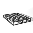 Heavy Duty Box Spring Foundation | 5", 7" & 9" High Metal Frame with Fabric Cover, Easy Assembly – Twin, Full, King