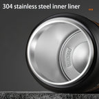 Large Capacity Vacuum Insulated Tumbler 1200ml/1500ml Stainless Steel - Leakproof Travel Mug Keeps Hot & Cold, for Travel Fitness Camping - Holiday Christmas Gift, 9 Colors