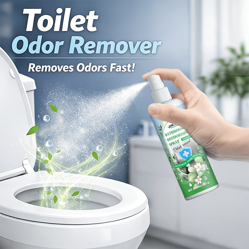 Bathroom Deodorizing Spray Long-Lasting Fragrance Eliminates Toilet Urine Odor Neutralizes Sweat Shoe Smell Air Freshener for Home Bathroom Kitchen Shoe Cabinet