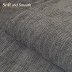Chenille Sofa Cover for 3 4 Seater Washable Non-Slip Couch Cover Pet Friendly Furniture Protector Gray Brown Living Room