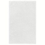 Chenille Bathroom Rug Extra Soft Absorbent Bath Mats for Bathroom Floor – Non-Slip, Water Absorbent, Machine Washable Bath Mat