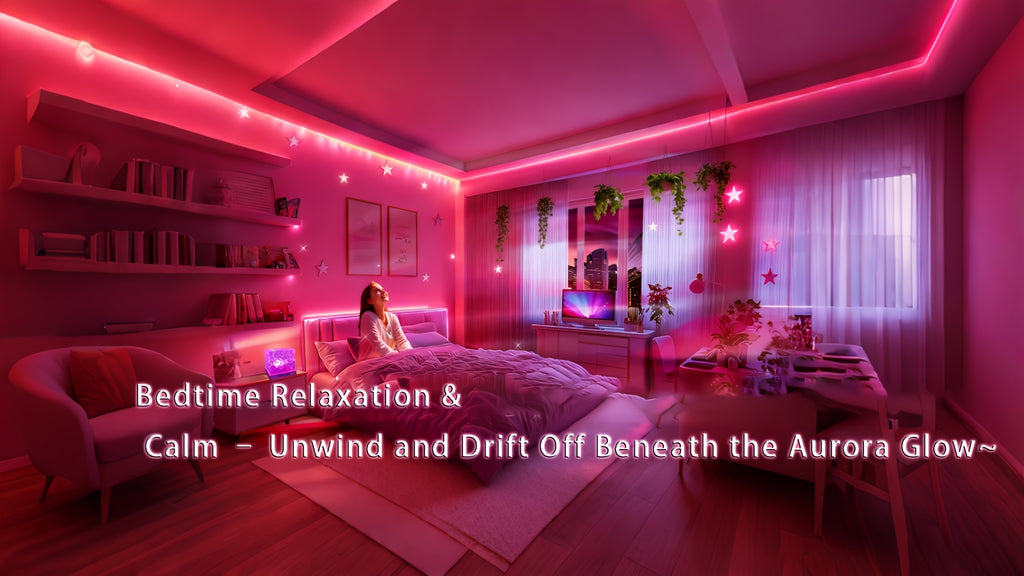 Aurora Galaxy Projector Night Light 16-Color LED USB Powered with Remote Control - Northern Lights Projector Dimmable Bedroom Ambience Lamp Cube Design for Room Decor Sleep Aid, 1-2 Pack